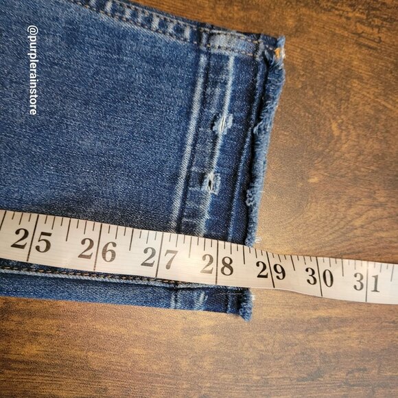 Madewell Jeans 28 Skinny Button Fly Rosecliff Wash H6319 Tummy Control Stretch - Picture 11 of 13